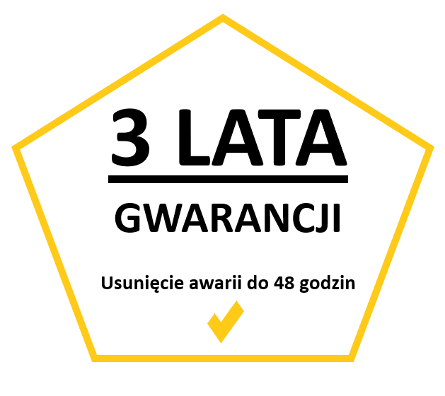 Gwarancja 3 LATA
